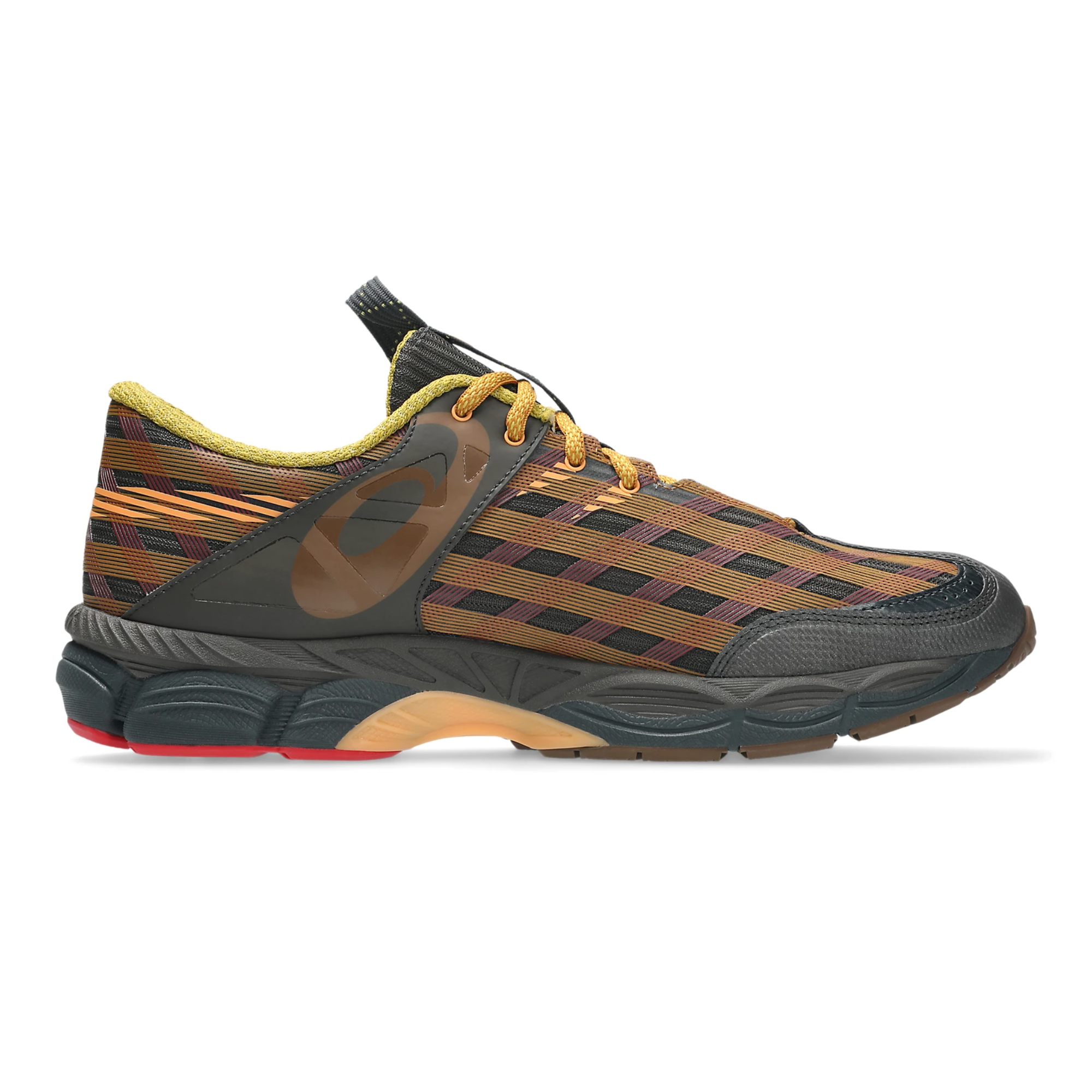 ASICS Sportstyle US8-S GEL-SJ33 Black Coffee / Orange Lily