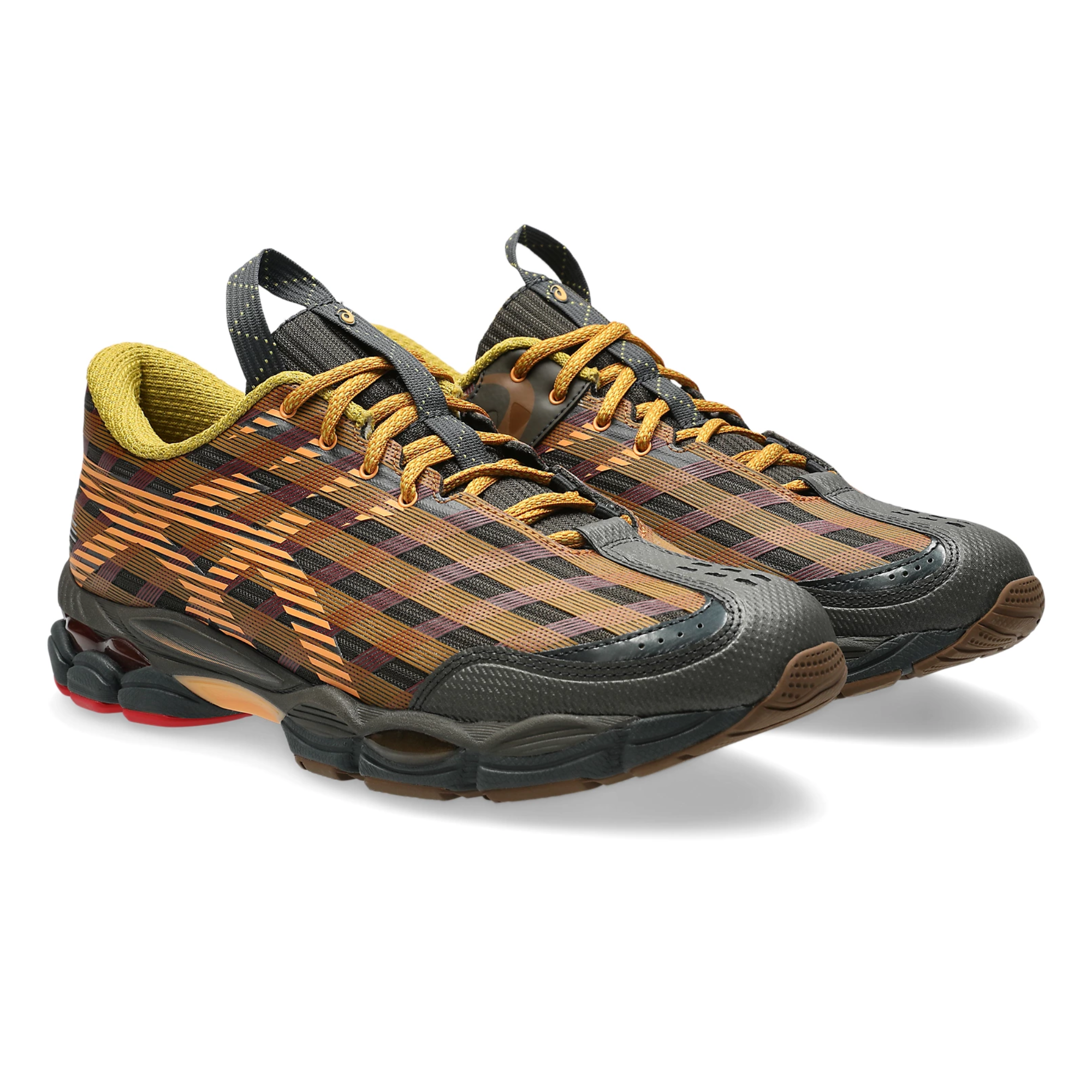 ASICS Sportstyle US8-S GEL-SJ33 Black Coffee / Orange Lily