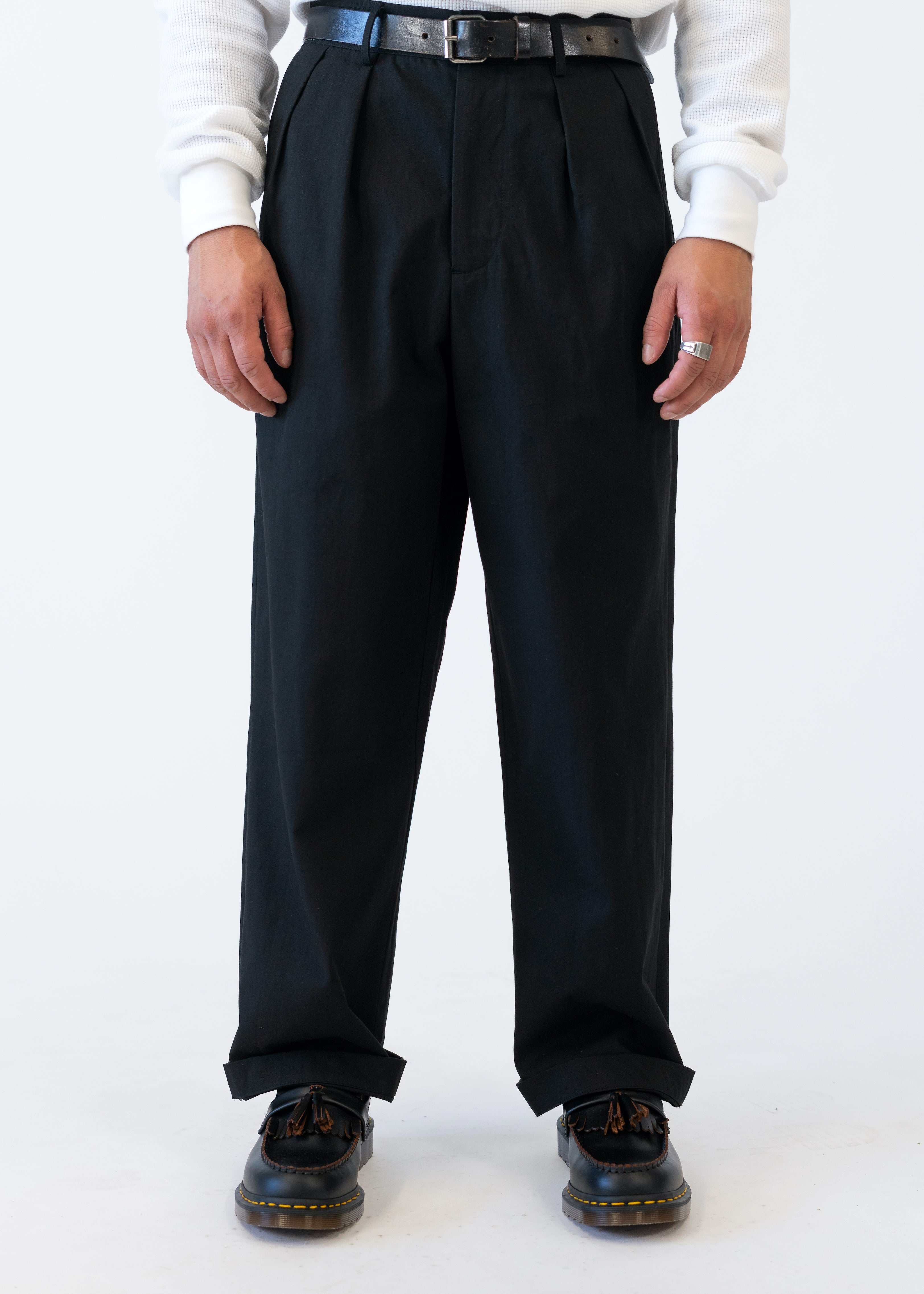 Brother Brother Double Pleated Trouser
