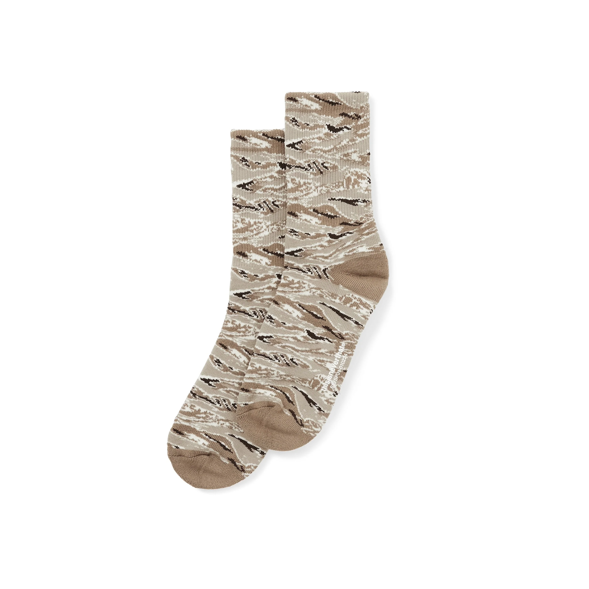 thisisneverthat Camo Socks Beige