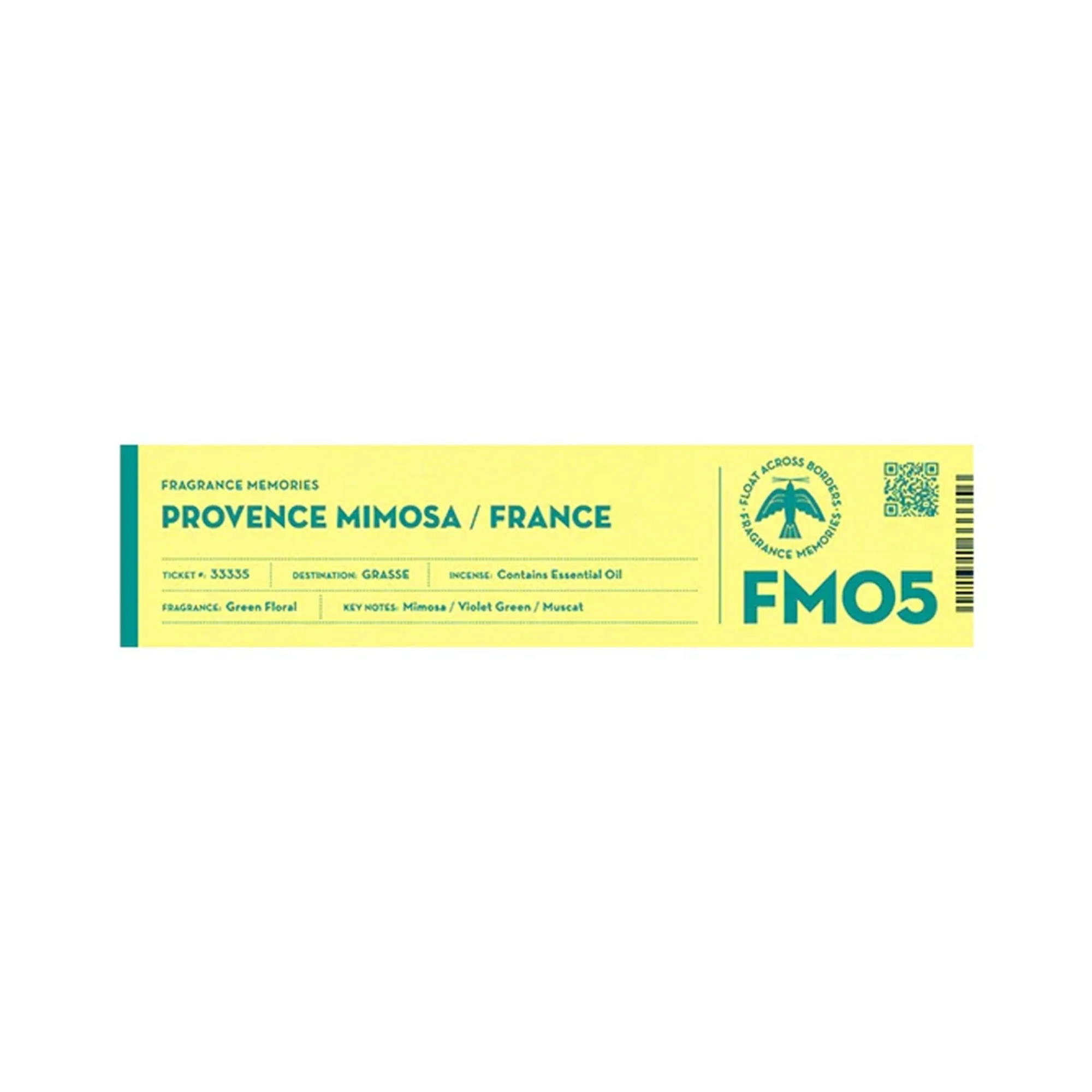 FRAGRANCE MEMORIES Incense FM05 Provence Mimosa