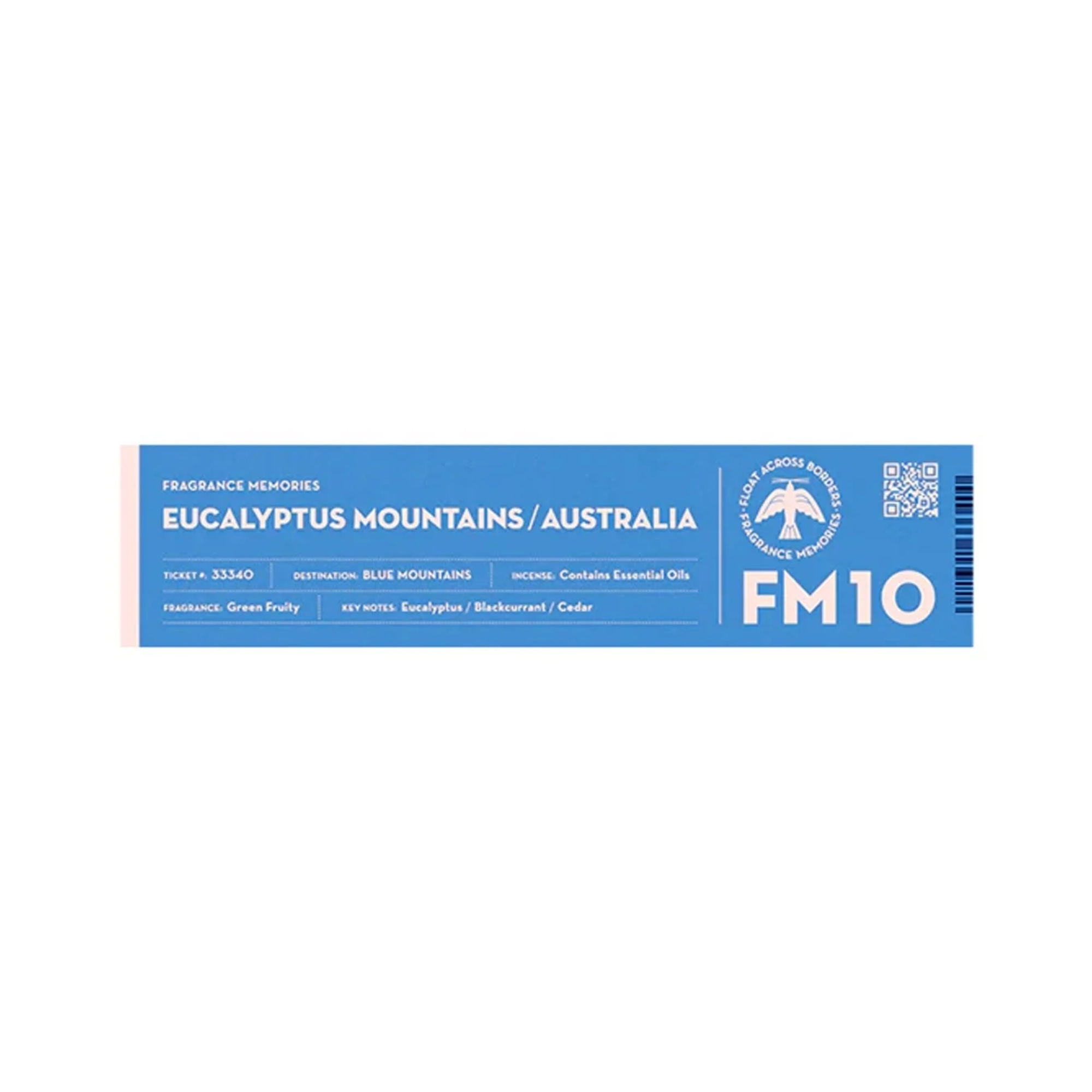FRAGRANCE MEMORIES Incense FM10 Eucalyptus Mountains