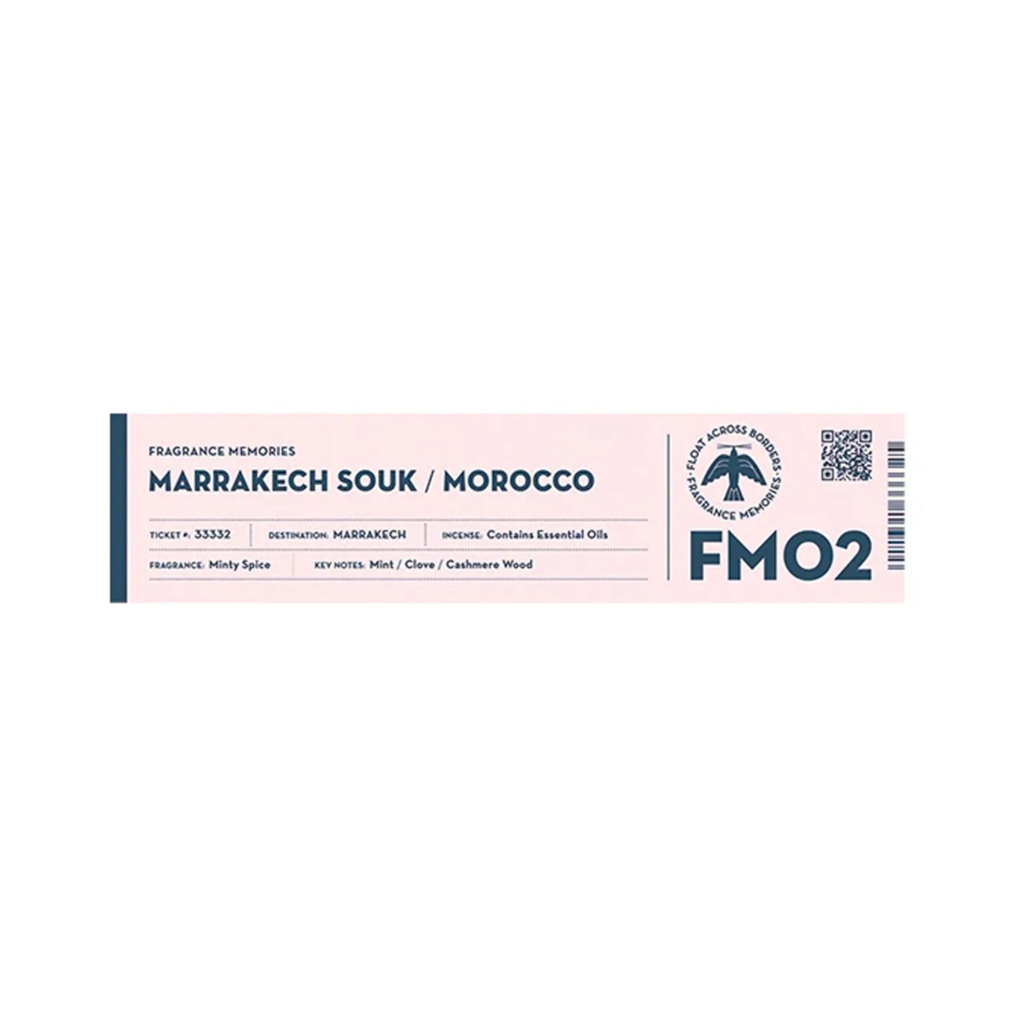 FRAGRANCE MEMORIES Incense FM02 Marrakech Souk