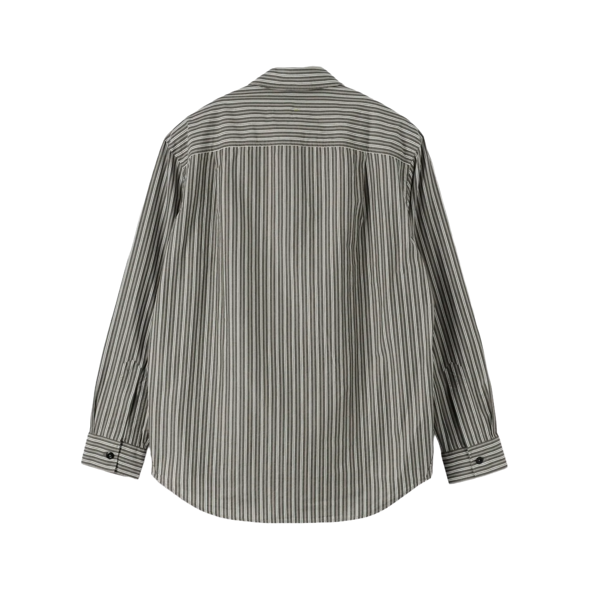 MHL. by Margaret Howell BASIC SHIRT TWO TONE COTTON STRIPE