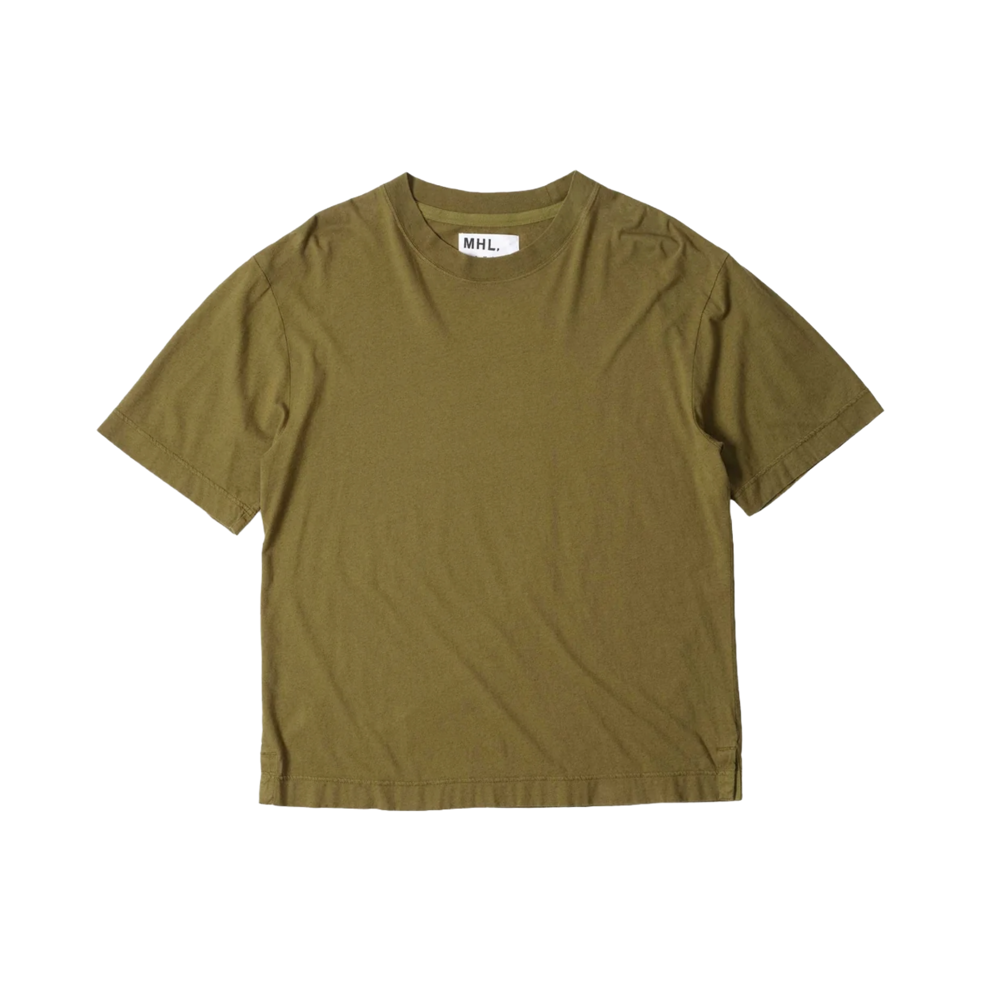 【極美品】MHL. 半袖24年LIGHTWEIGHT COTTON LINEN MHL. by Margaret Howell SIMPLE T SHIRT ORGANIC COTTON LINEN JERSEY