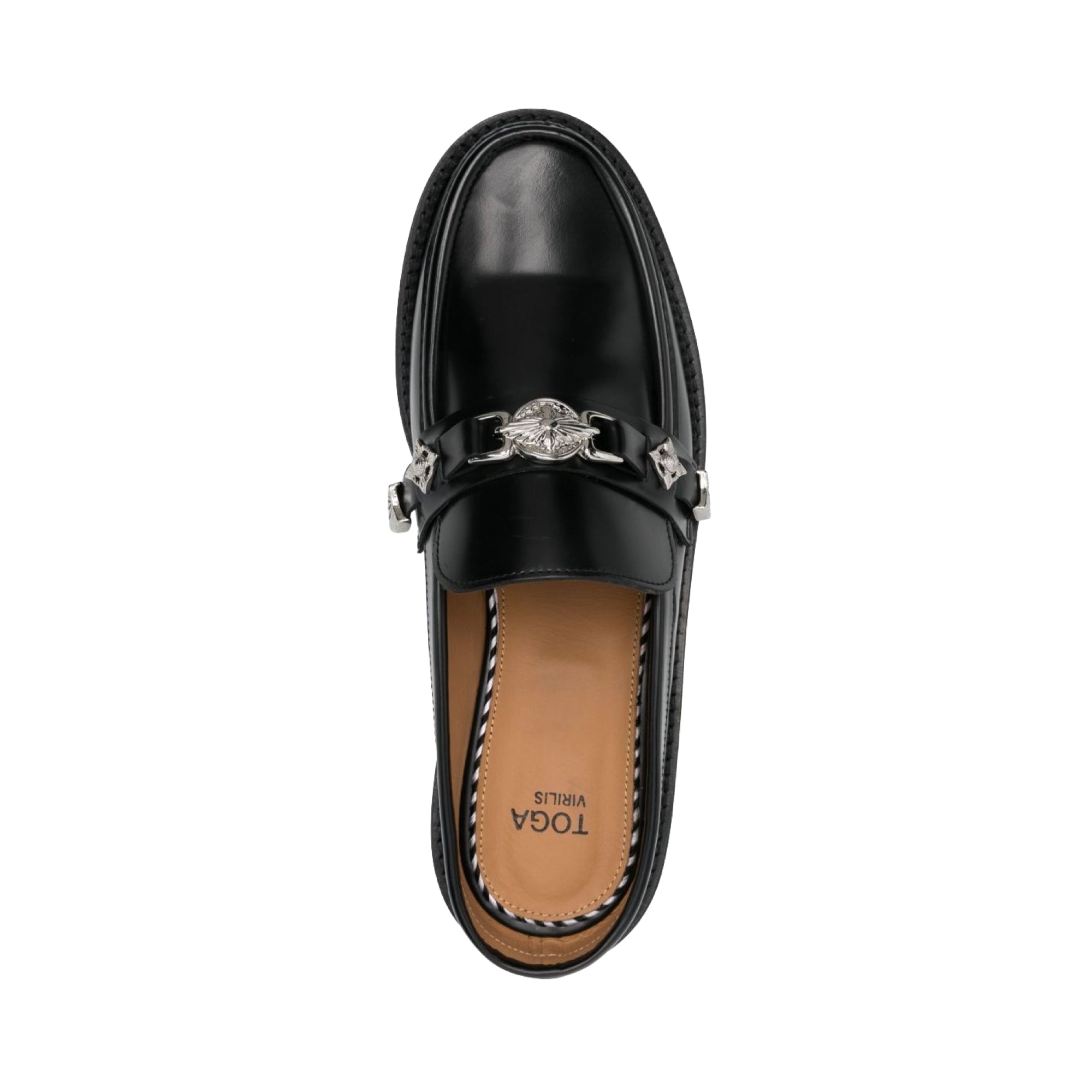 Toga Virilis Polido Leather Loafers AJ1389