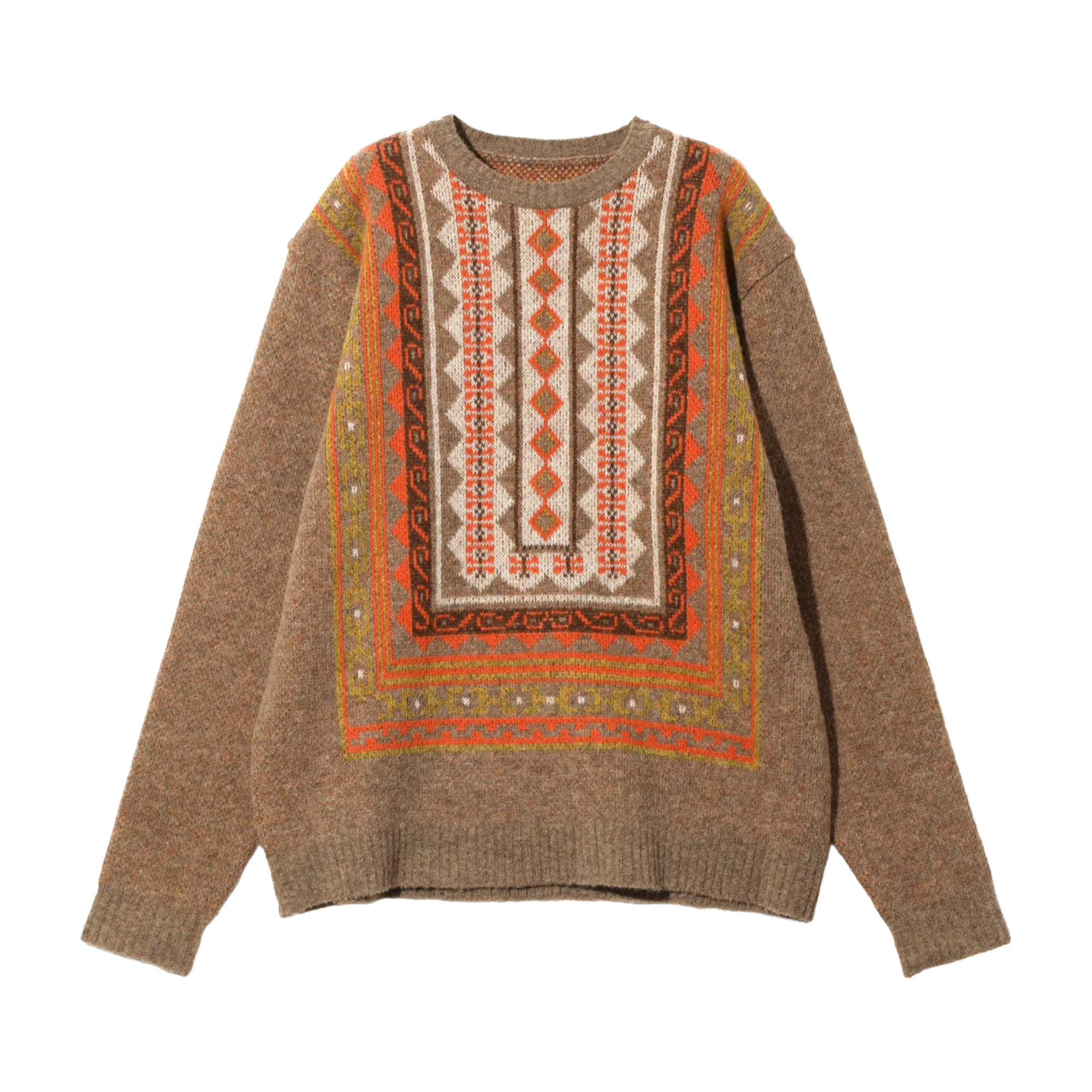 South2 West8 Shetland Crew Neck Sweater