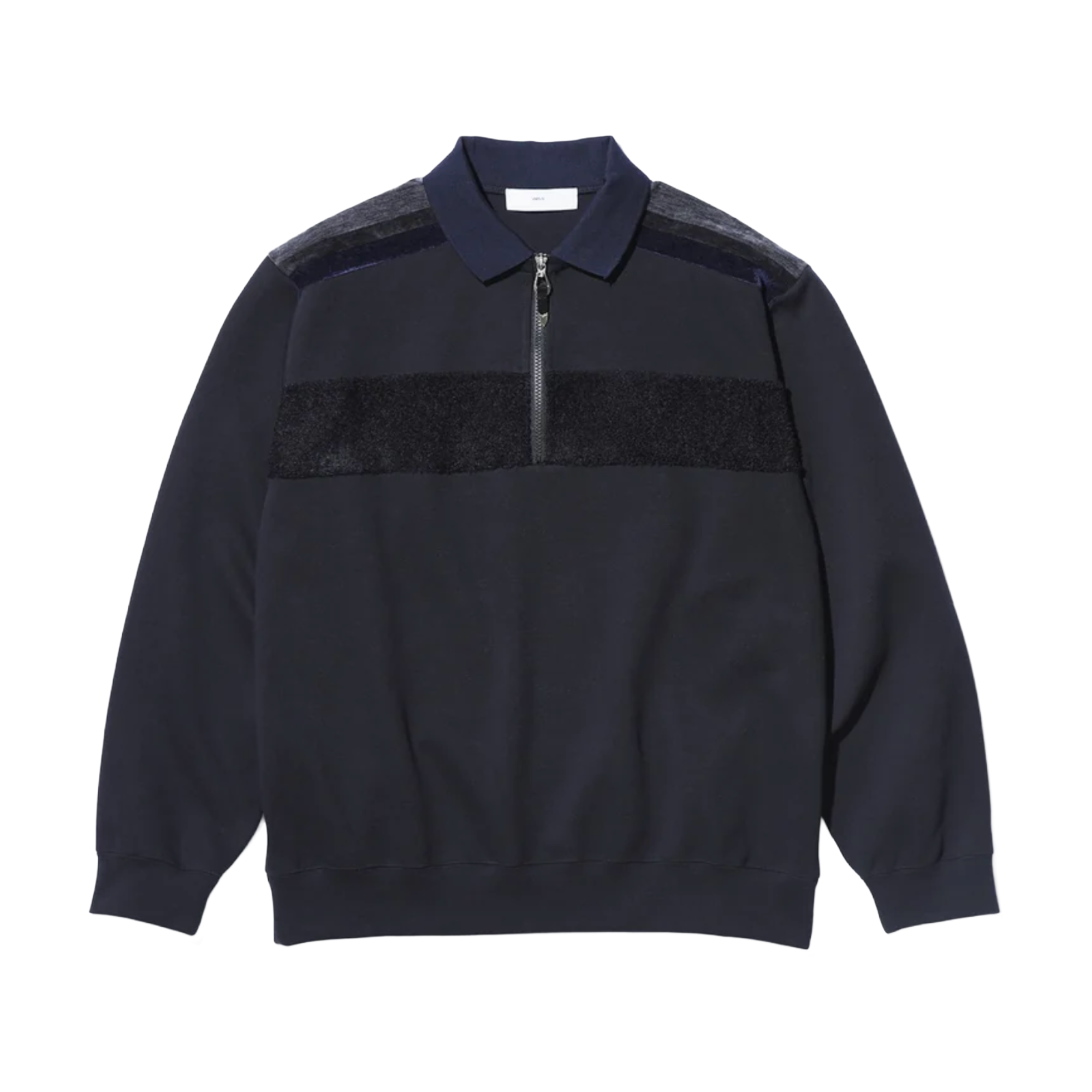 TOGA VIRILIS Double Jersey Half-Zip Pullover