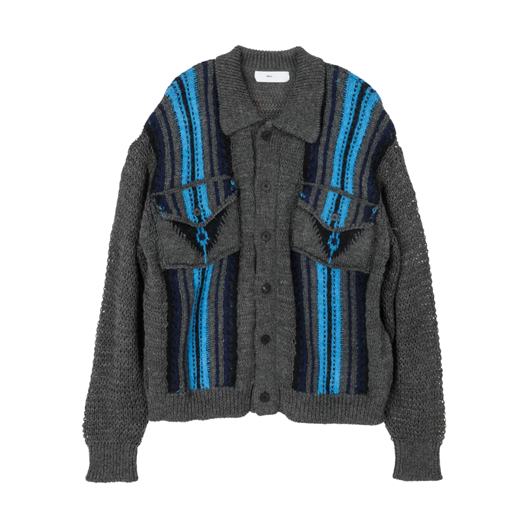 Toga Virilis Mesh Knit Jacket