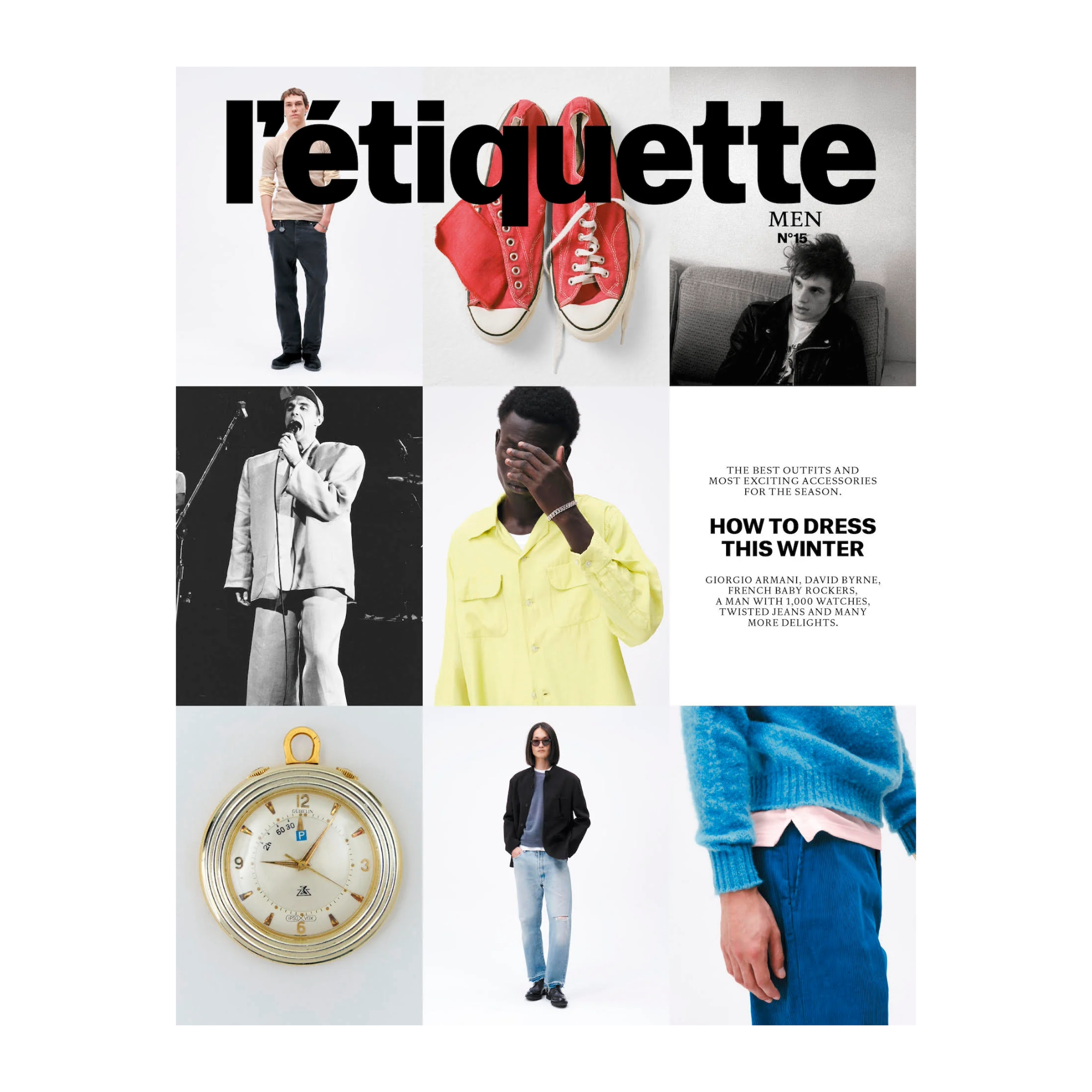 L’etiquette Magazine Mens Issue #15 (English Edition)