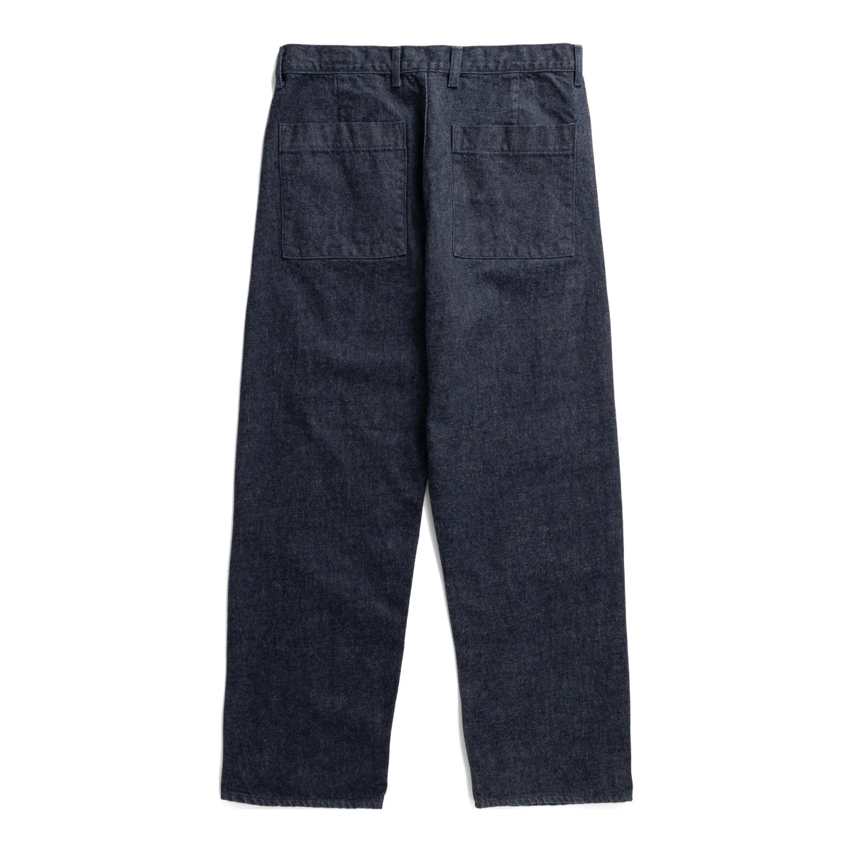 Arpenteur 4 Pocket Regular Trousers in Indigo, back