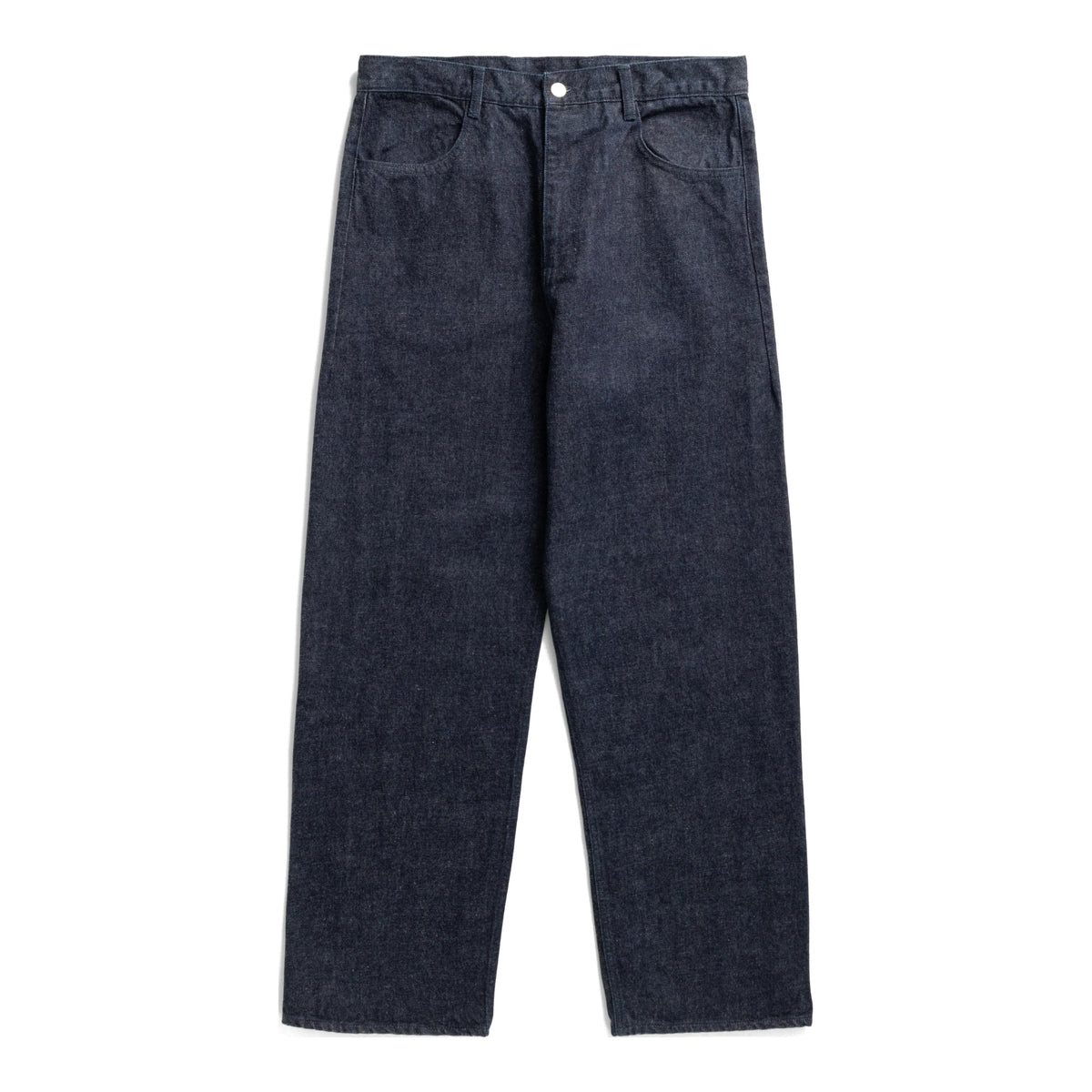 Arpenteur 4 Pocket Regular Trousers in Indigo, front
