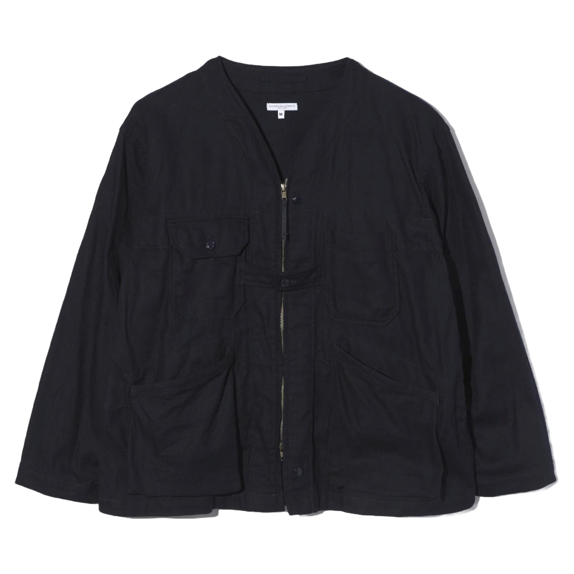 ジャケット・アウター Engineered Garments Cardigan Jacket Engineered Garments Cardigan Jacket in Olive Cotton Ripstop