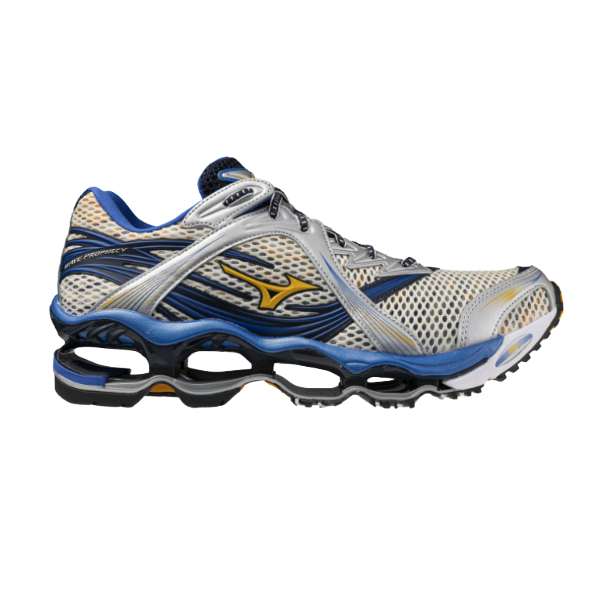 Mizuno Wave Prophecy 1 - Artisan's Gold / Zinnia / Strong Blue