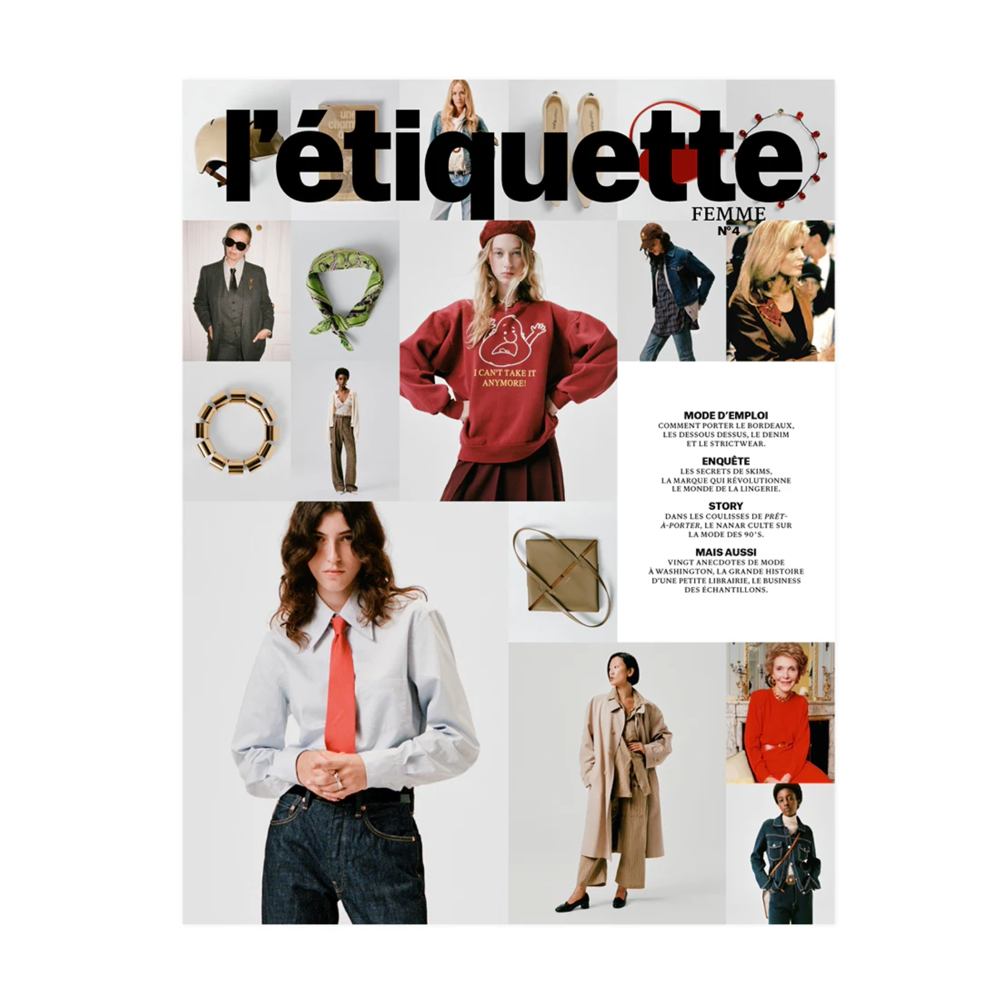 L’etiquette Magazine Woman Issue #4 (French Edition)