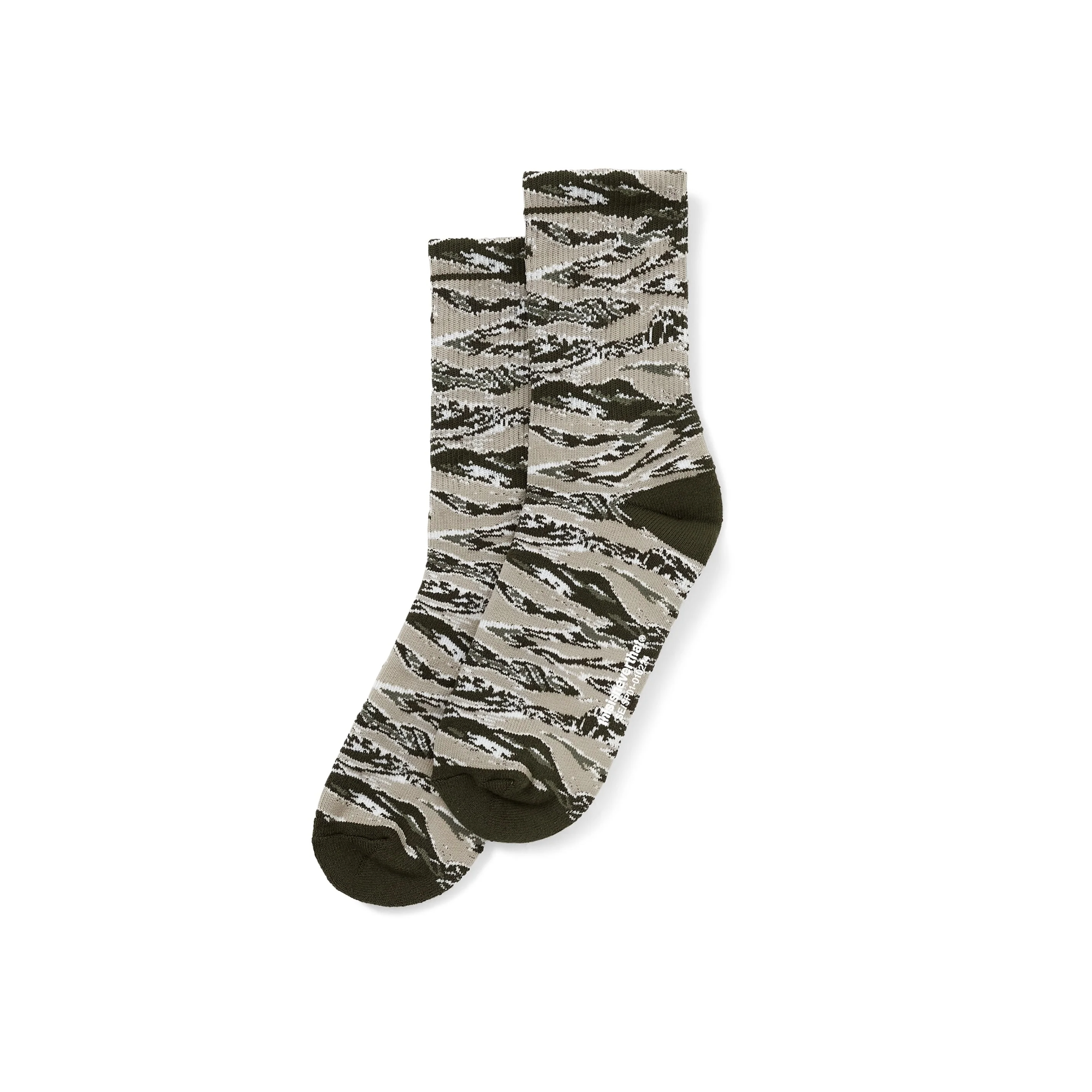 thisisneverthat Camo Socks Olive