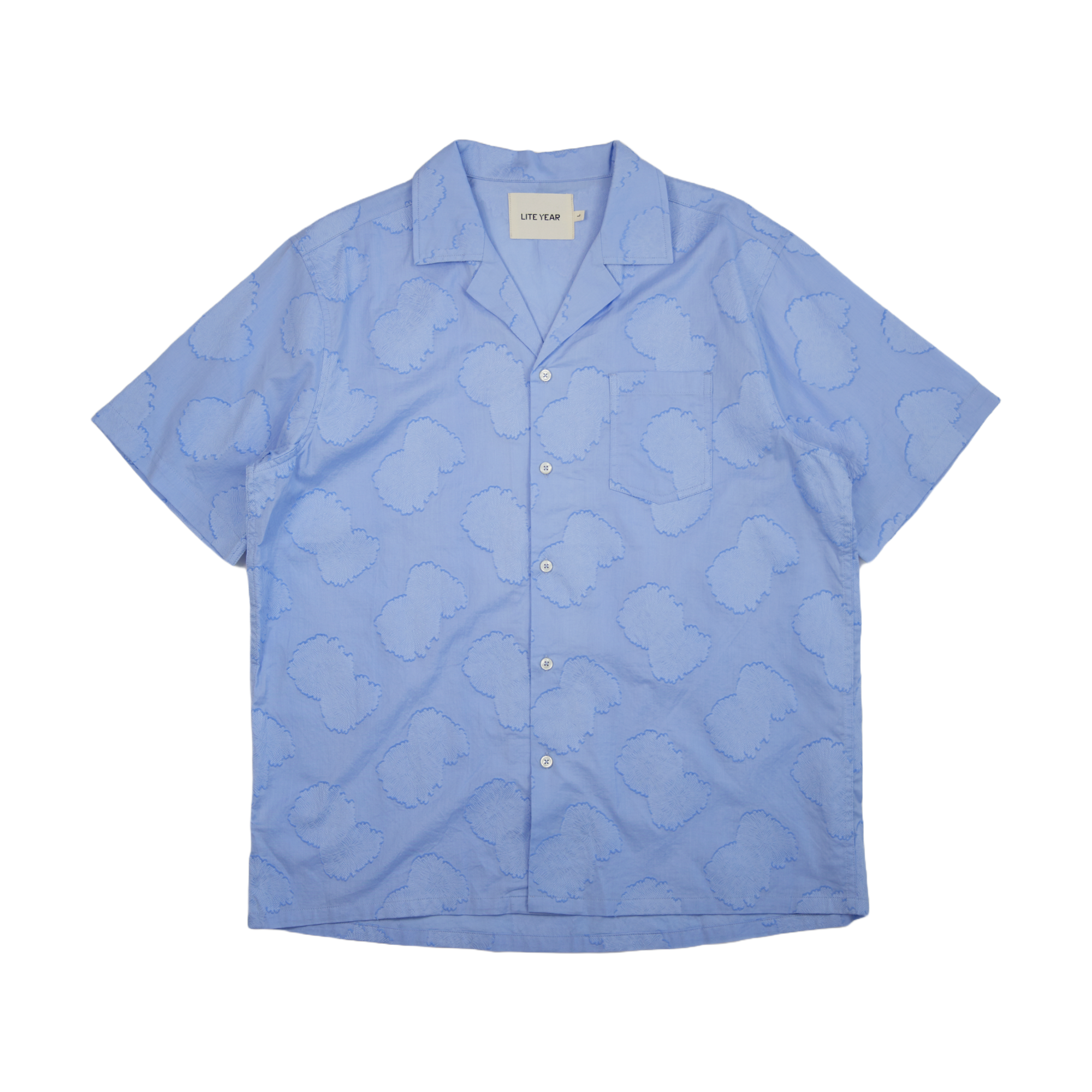 Lite Year Short Sleeve Camp Collar Shirt