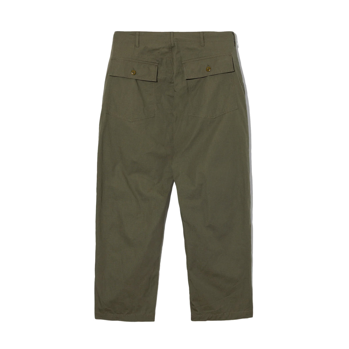 ENGINEERED GARMENTS FATIGUE PANT — Olive Heavyweight Cotton Ripstop