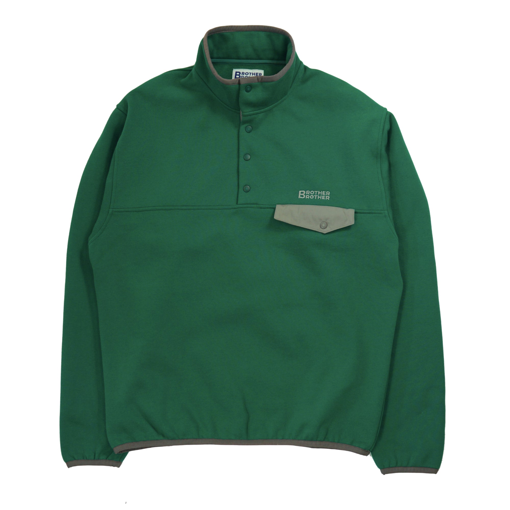 Brother Brother Snap Front Pullover