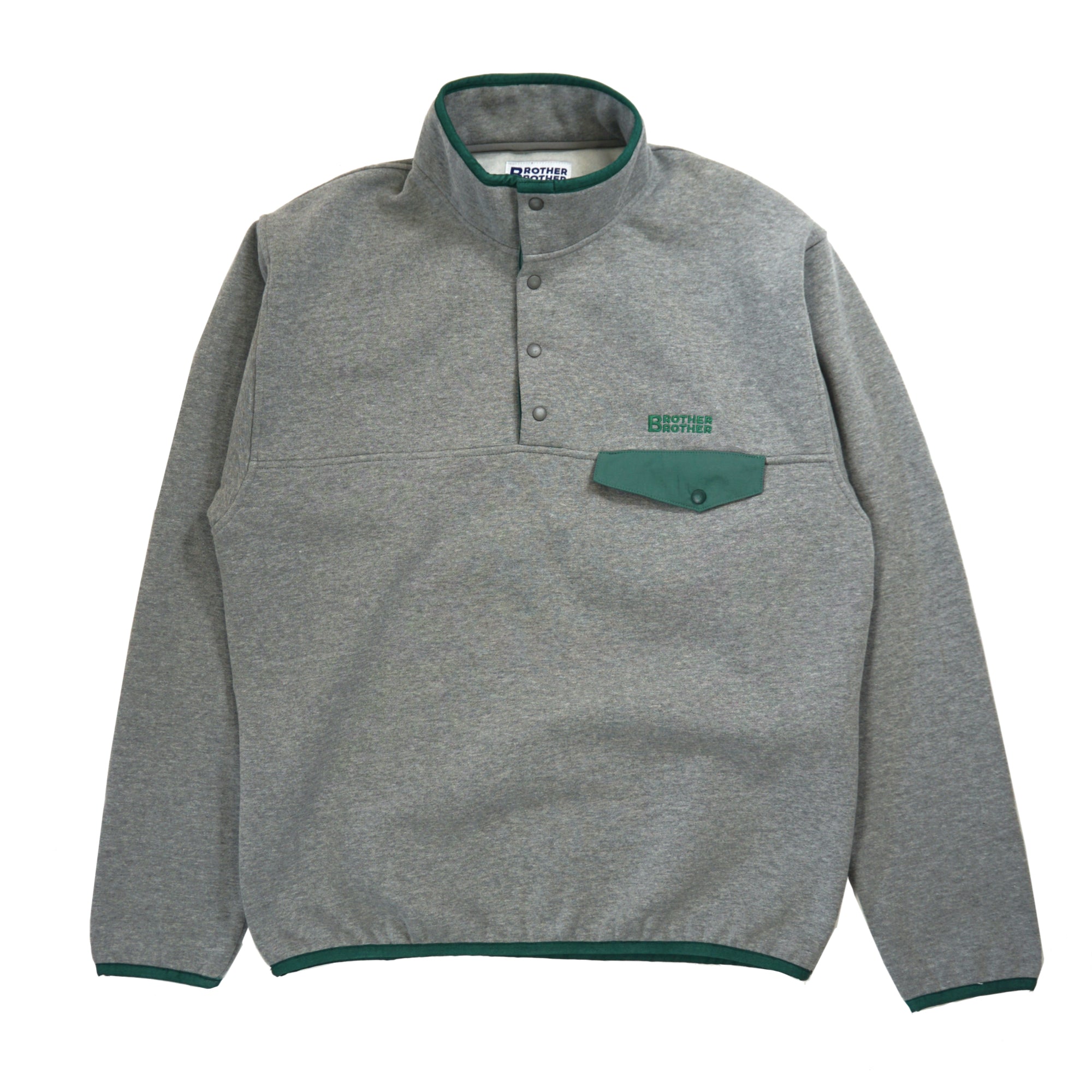 Brother Brother Snap Front Pullover