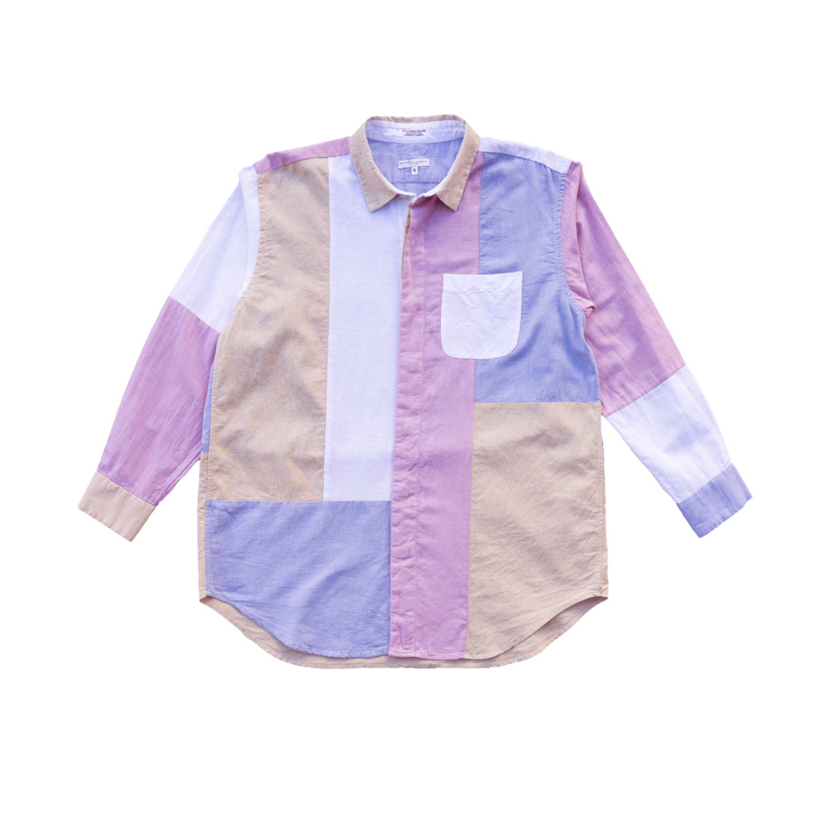 Engineered Garments Combo Short Collar Shirt
