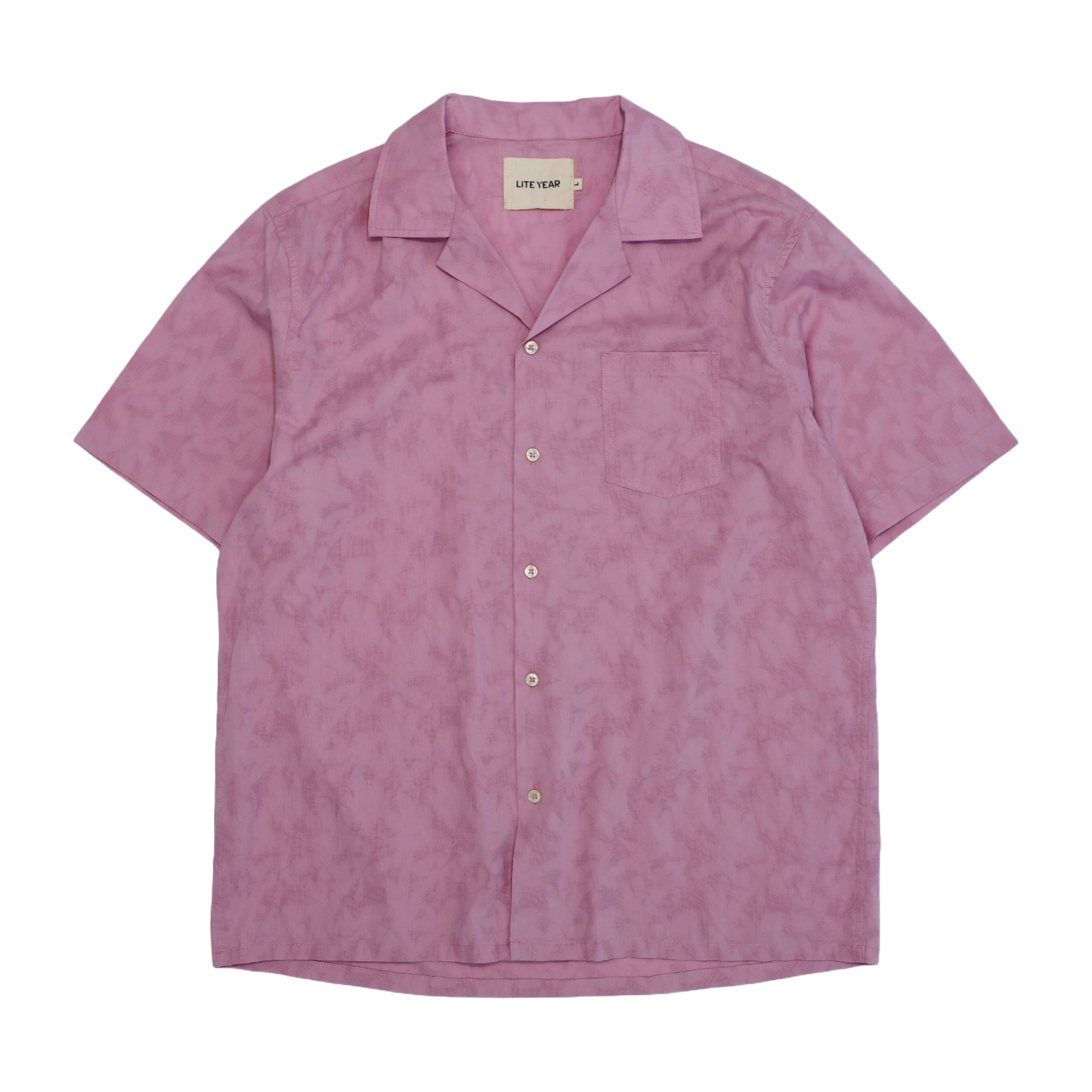 Lite Year Short Sleeve Camp Collar Shirt