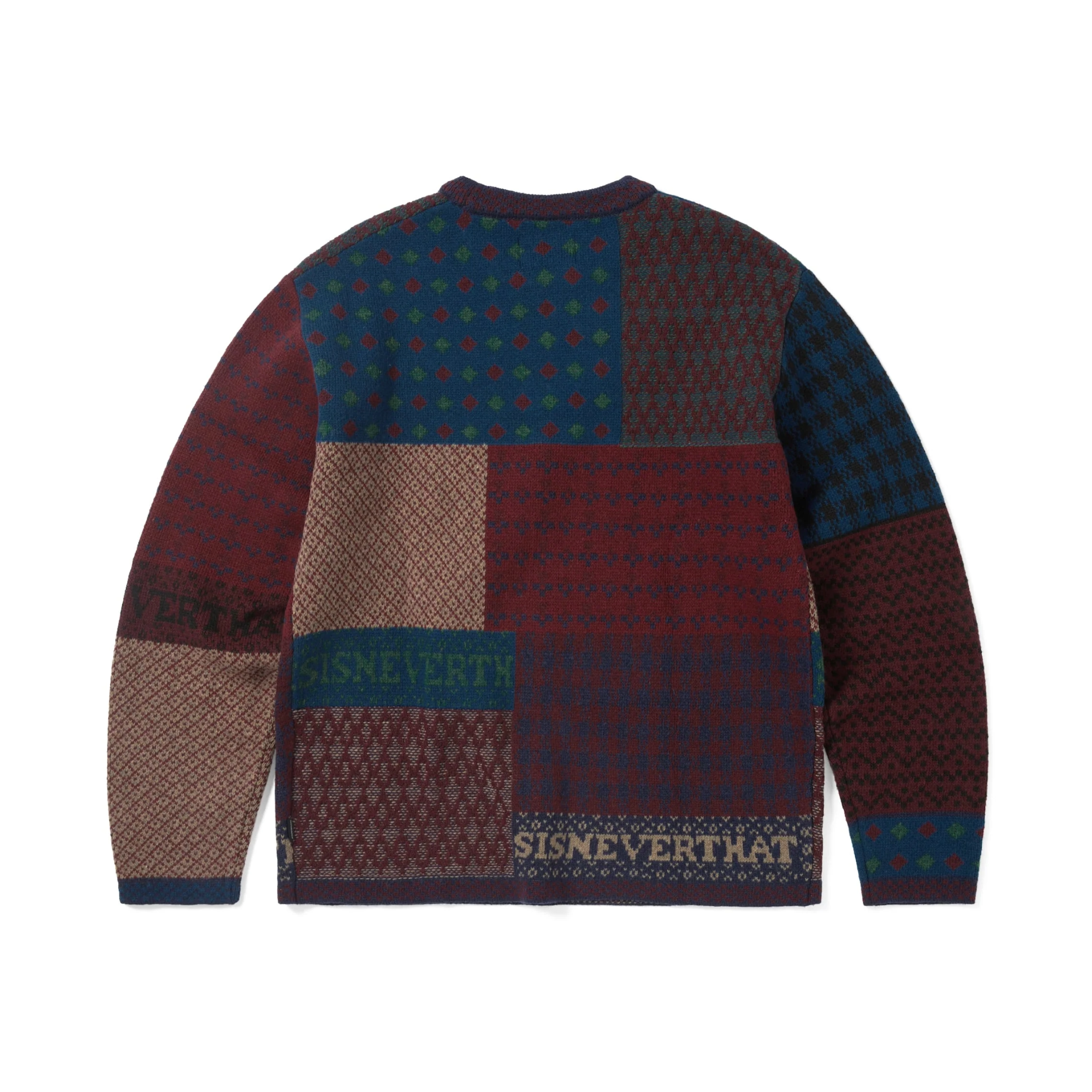 thisisneverthat Block Knit L/S Sweater