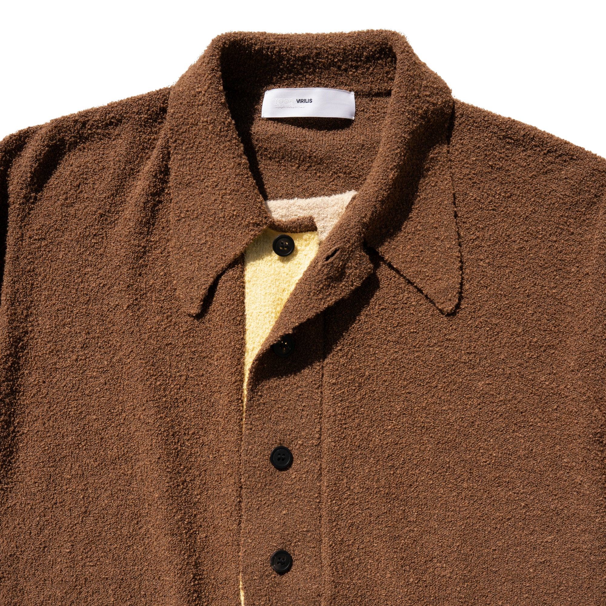 Toga Virilis Ring Knit Polo Shirt