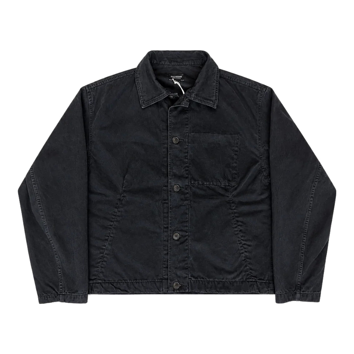 Arpenteur Lux J Moleskin Jacket in Black, front