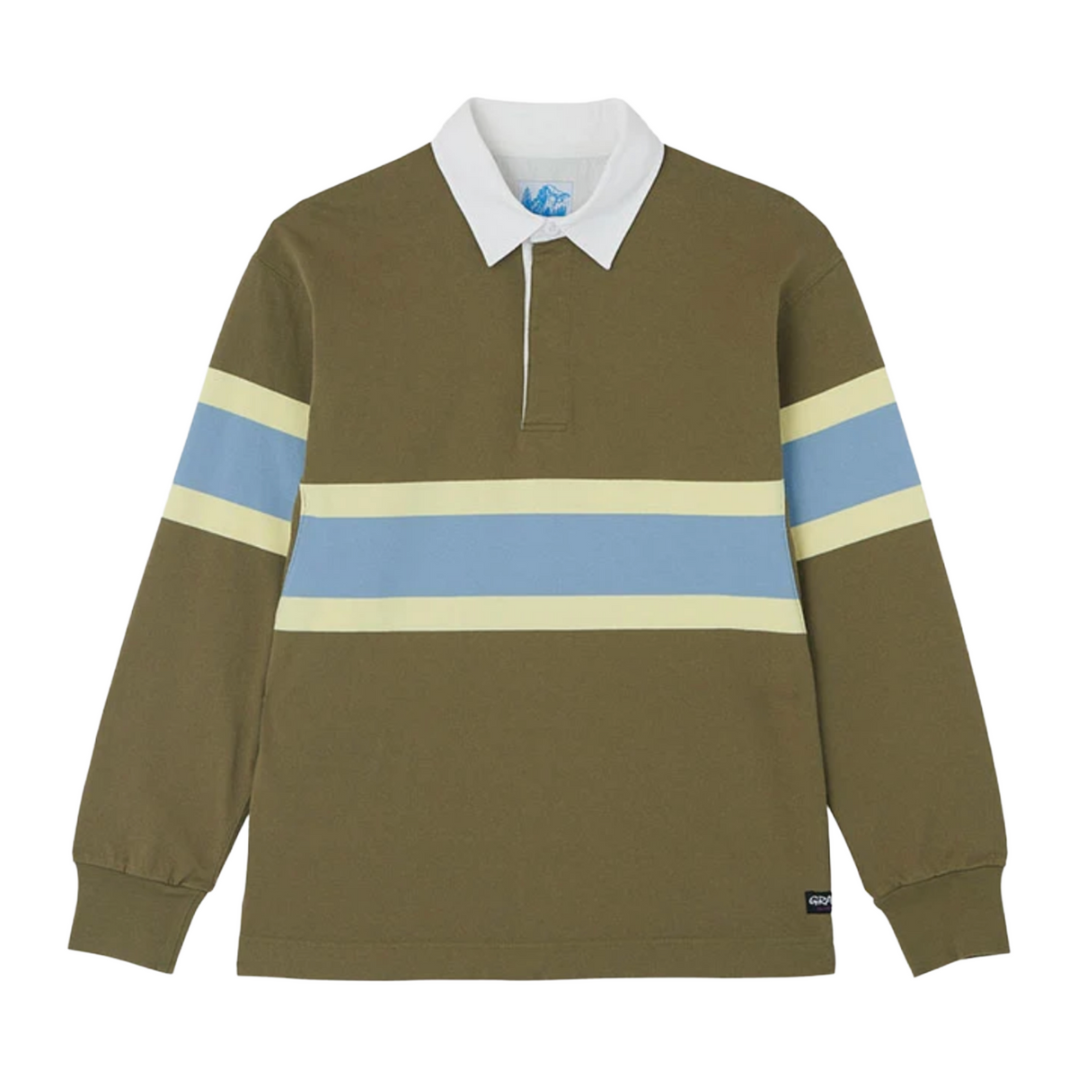 Gramicci Langdon Rugby Shirt - Winter Olive