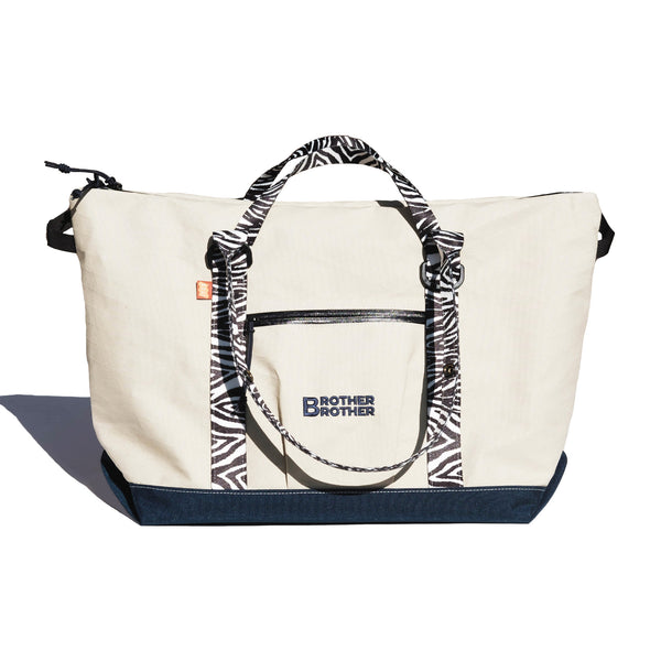 Brother Brother x 1733 - Zip Tote 28L - Moonstone/Navy