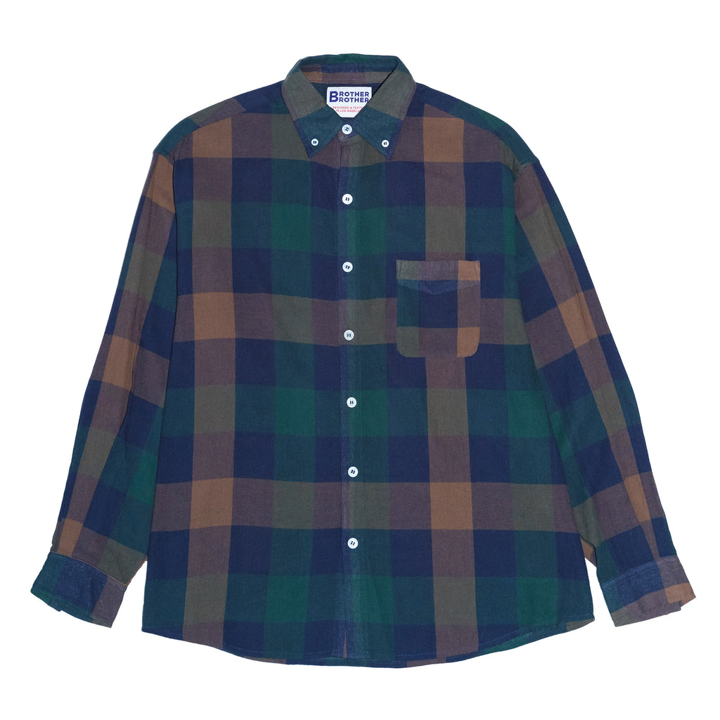 SIMPLE STITCH BD FLANNEL SHIRT – PACKER SHOES