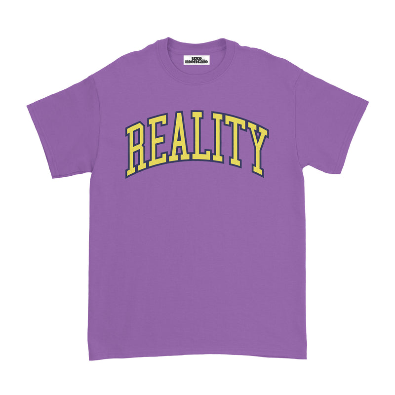 Uxe Mentale - Theater of Reality Tee - Washed Purple